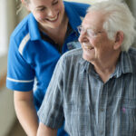 Personal Support Worker Arcare Essendon providing aged care support