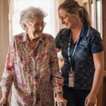 Personal Care Worker Jobs Thornhill Park Sunbury Melbourne VIC supporting elderly client at home